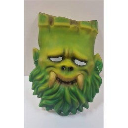 Máscara monstruo verde